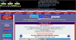 Desktop Screenshot of jaxweather.net
